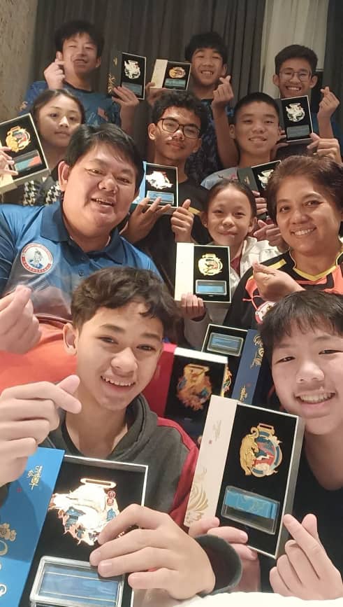 VIP文（大北马）吉打少林武术馆以3金2银2铜为吉打争光。