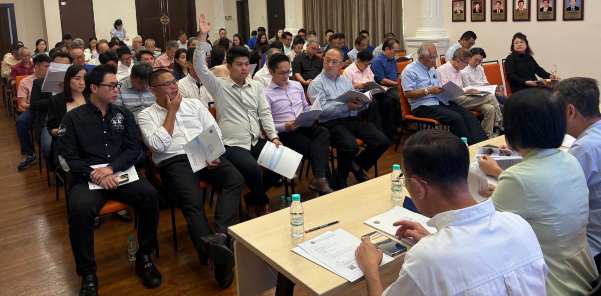 VIP文(大北马)槟中总常年会员大会 祝友成:政府计划扩大SST 对中小企业冲击不容小觑(VIP文)