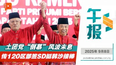 倒慕行动延烧 传120区部主席力挺韩沙接班