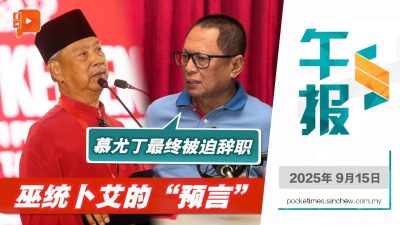 “SD事件、伊党不挺、有包袱” 卜艾列慕尤丁得卸土团主席职3原因