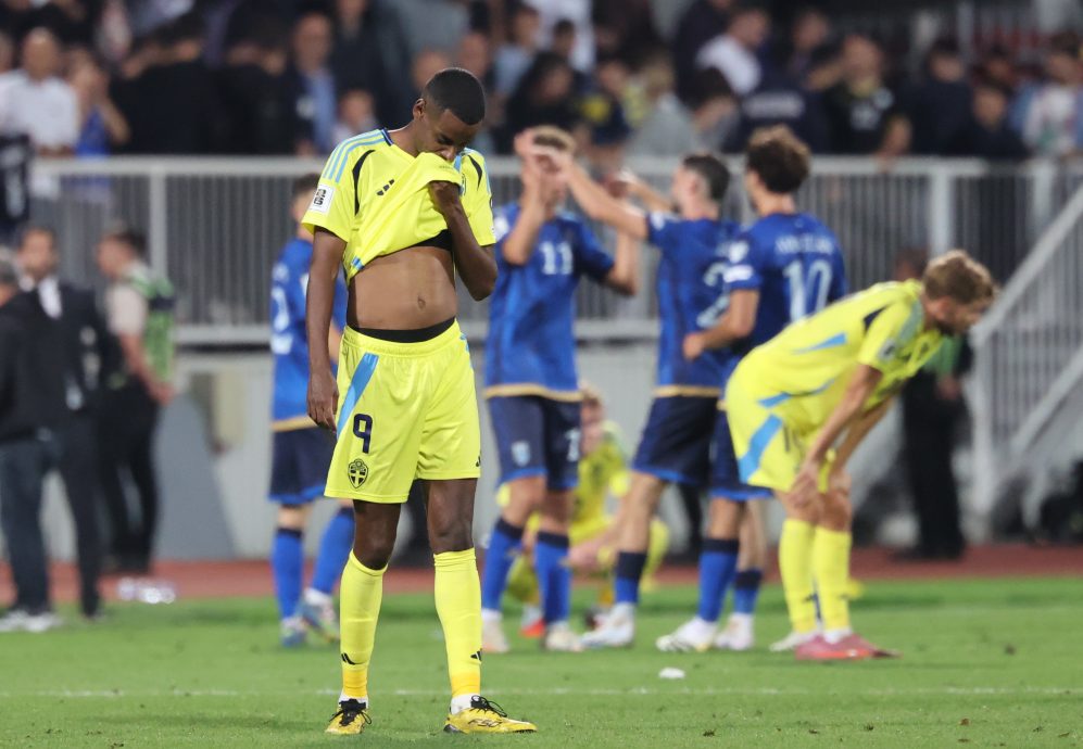 2026年世界杯入选赛| 伊萨克（约克雷斯）上阵也无用  瑞典意外不敌科索沃