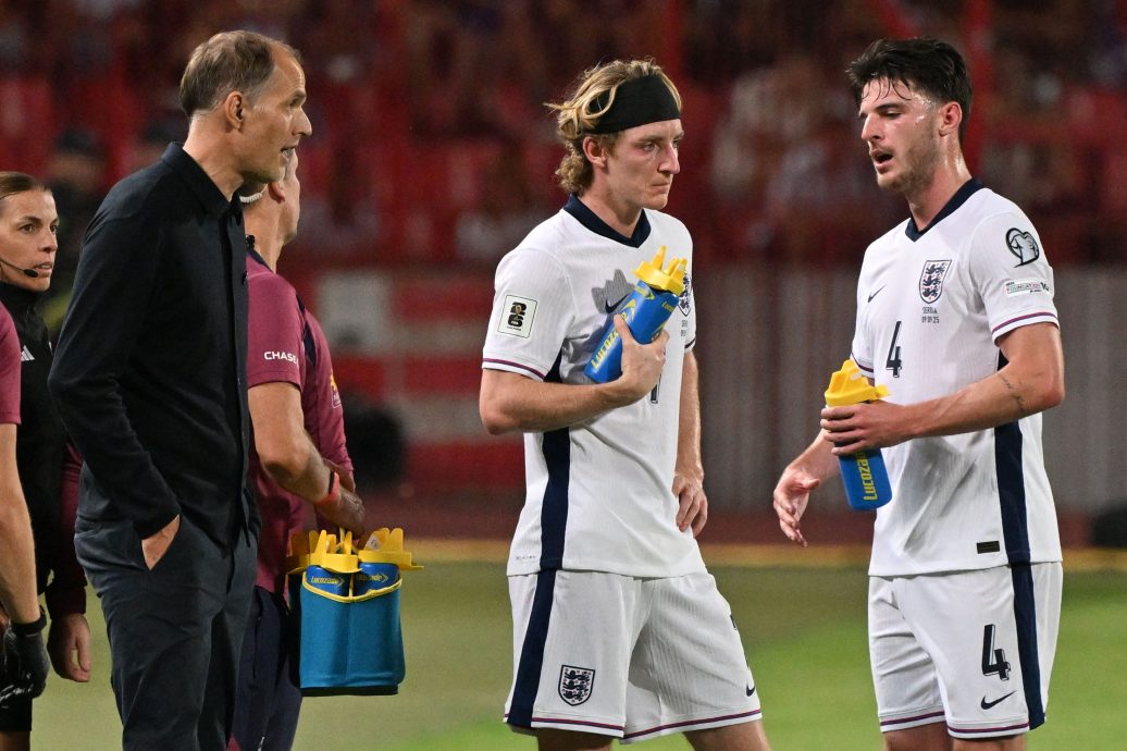 2026年世界杯入选赛| 客场5比0屠杀塞尔维亚  图氏三狮军团崛起