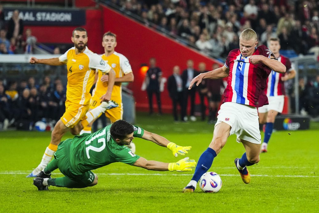 2026年世界杯入选赛| 挪威11比1狂胜摩尔多瓦  哈兰德“五子登科”创纪录