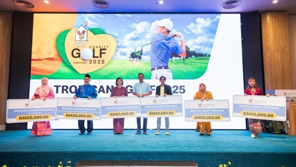 大马麦当劳慈善基金会 慈善高尔夫锦标赛筹获43万善款