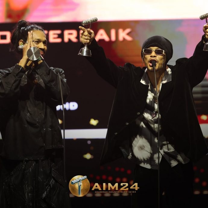 AIM 24|艾娜阿都捧4奖大赢家 菲道尔摘最佳本地中文歌曲