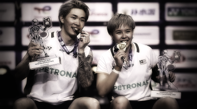 When badminton champs lit up our Merdeka night