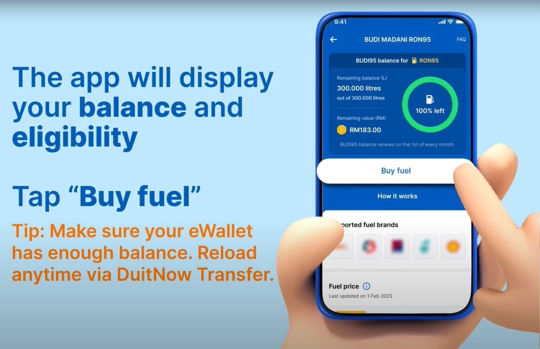 BUDI 95计划|TNG电子钱包推新功能 添油无需刷大马卡