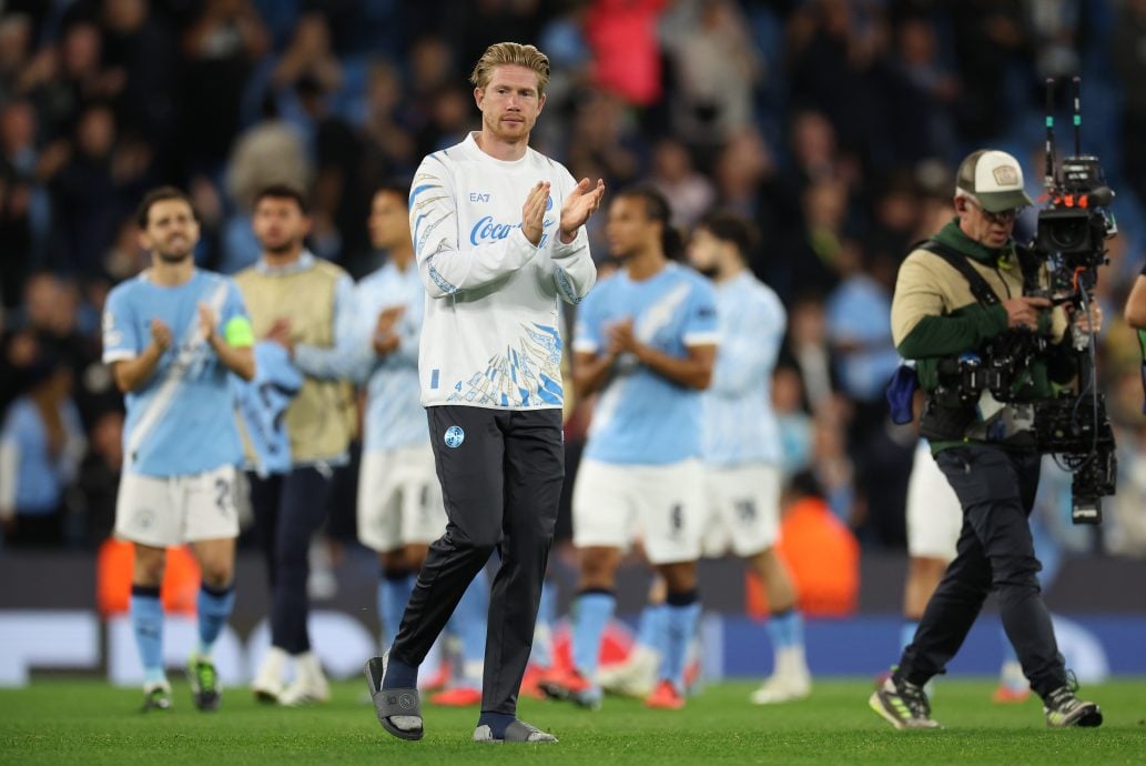 “回家之战”获英雄式欢迎  德布劳内无奈仅上阵26分钟