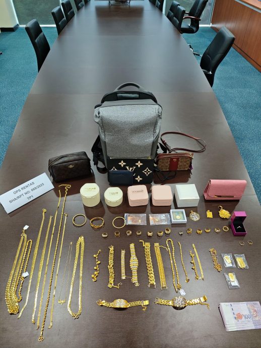 “柜台设置”犯罪集团案 再充公160万金饰 40万金条