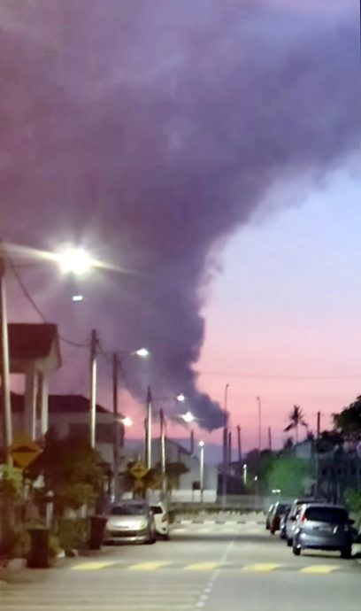 打昔汝莪住宅区空污 槟环境局接投诉调查