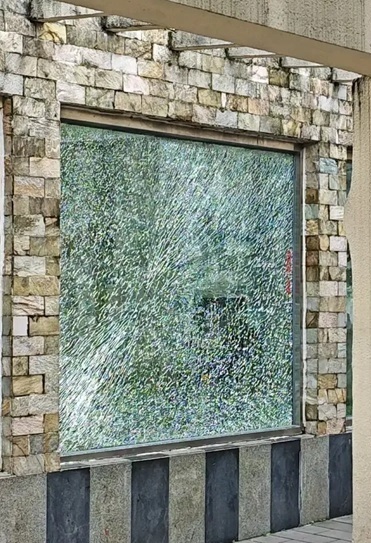  《猩球崛起》现实版？ 山魈暴走砸玻璃吓坏游客