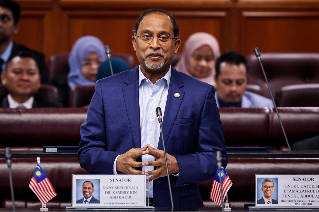 上议院//截至2025年3月31日，共有来自超过160个国家的13万9341名国际学生选择在大马高等学府深造／艾瑾处理