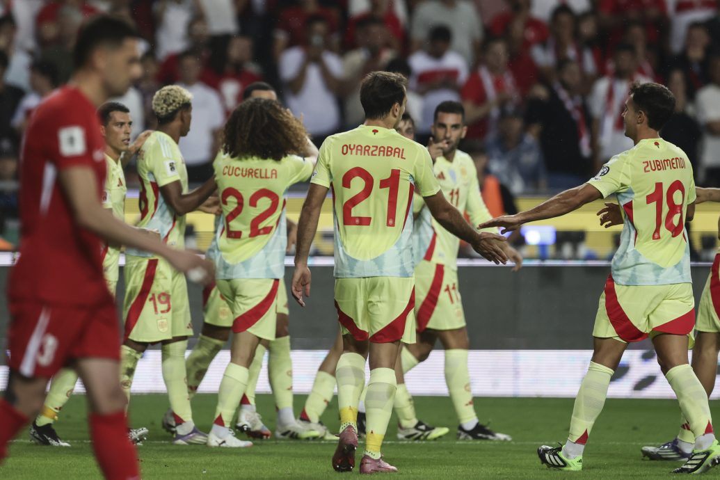 世界杯入选赛欧洲区|携手比利时6球克敌  西班牙连续27场不败