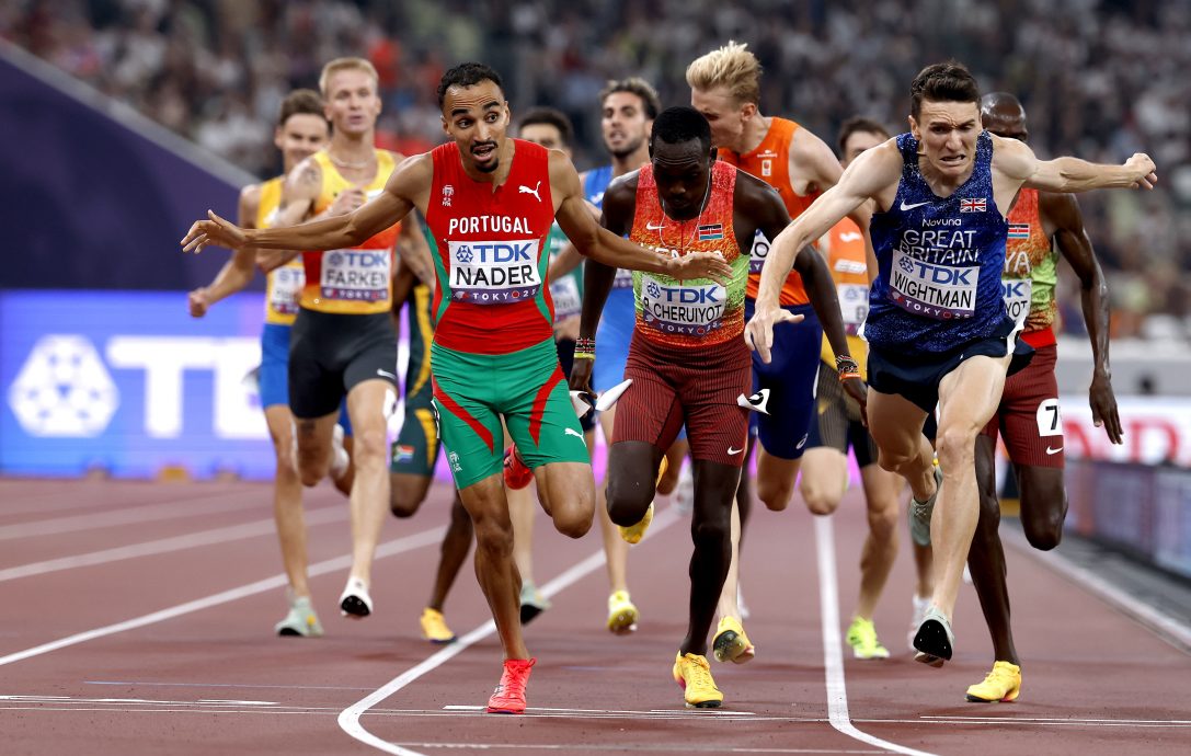 东京田径世锦赛|男1500公尺出现0.02秒绝杀  纳德尔混战中黑马跑出