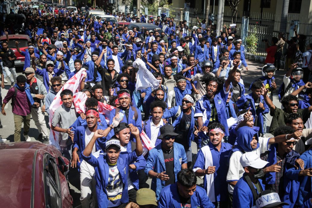 东帝汶爆发示威 抗议国会议员购买公务车