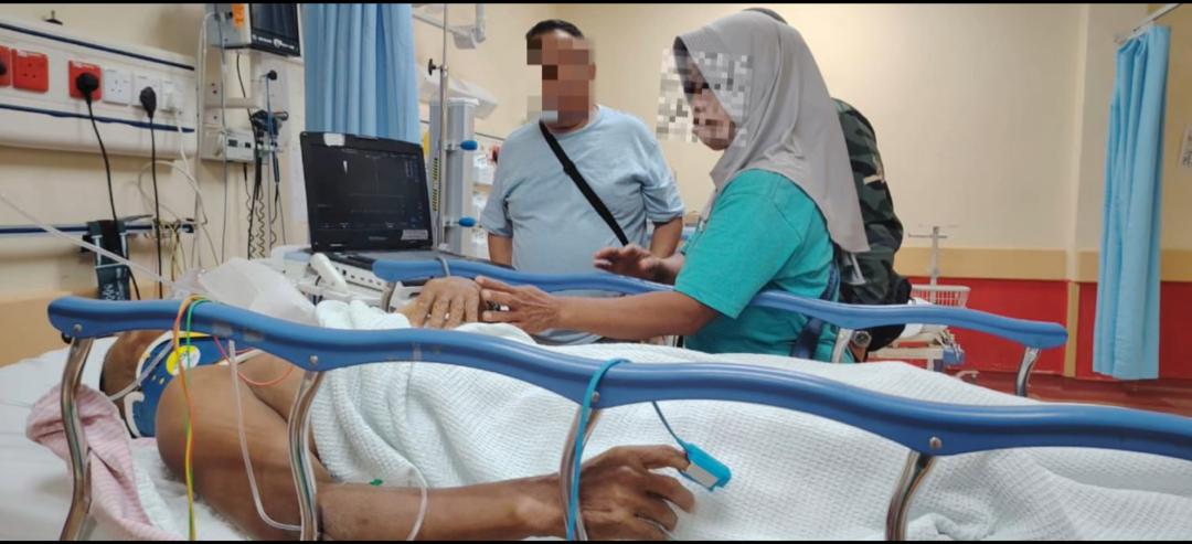 东(已签)一名泥泊尔籍园坵劳工周三下午在被野象袭击,受伤入院。