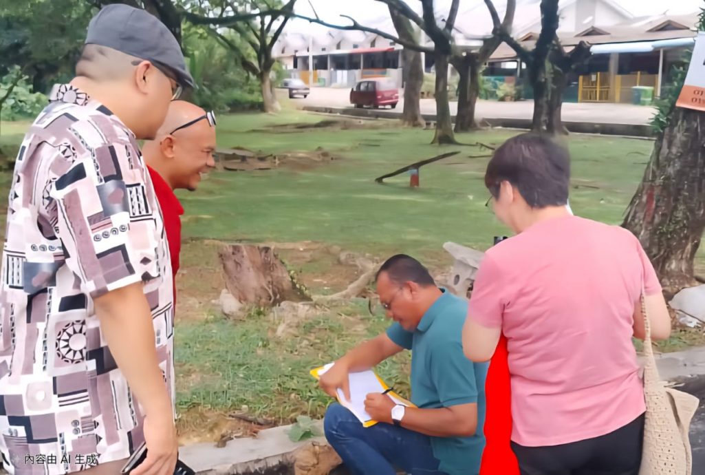 东:已签发:米昔拉州议员拿督安丹苏拉到武吉士东阁,巡视居民的民生投诉,并已向相关单位反映问题