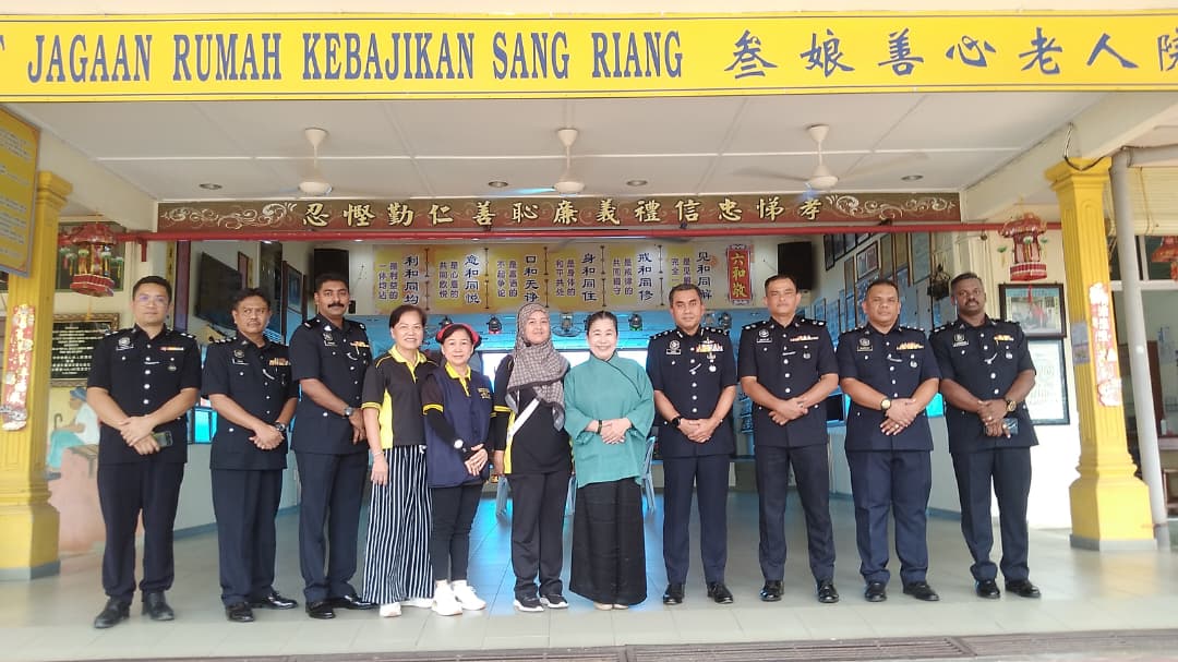 东:彭亨刑事调查组拜访直凉老人院 尤斯里:始终关注老人院院民安全