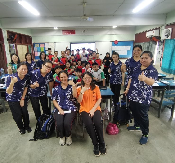 东:金马扬华小半日营提升学生国语