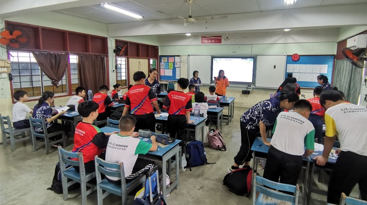 东:金马扬华小半日营提升学生国语