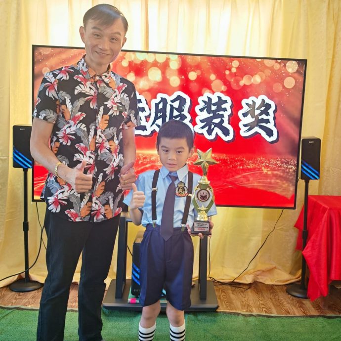 东：金马梳华小华语歌赛全校16名学生皆参与