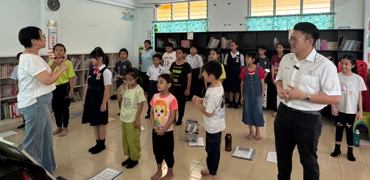 东:( 已签发)李政贤赞助经费助宋溪本祖令华小重启歌咏班