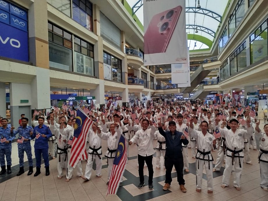 东:(已签发)关丹环球跆拳道公会二合一爱国活动