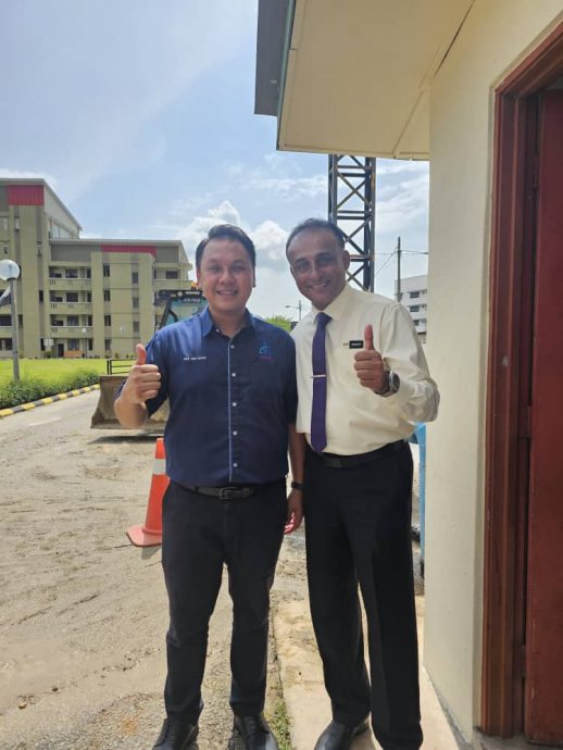 东：（已签发）关丹阿亦布爹中学水管破裂终解决