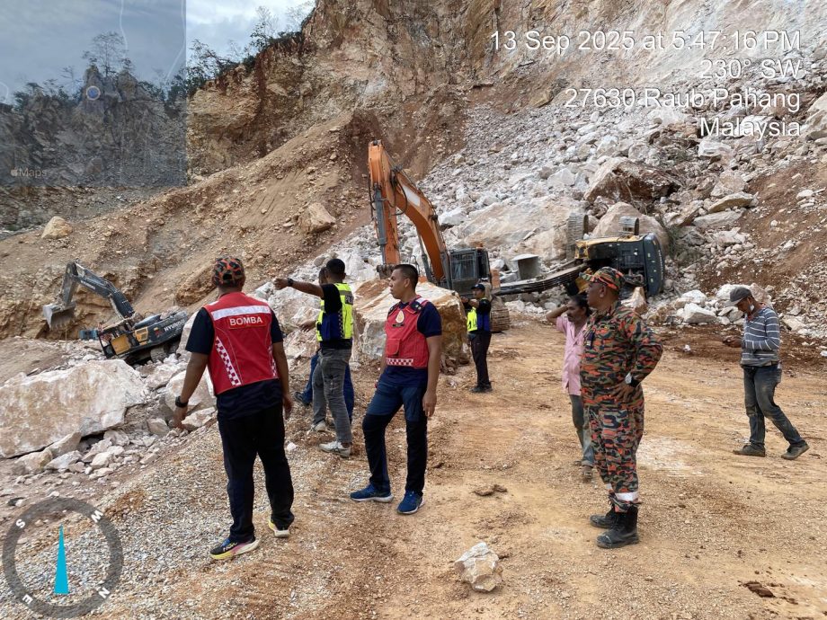 东:(已签发)劳勿采石场工地土崩,神手司机疑遭活埋