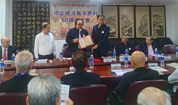 中国九三阅兵／ 纪念抗战非宣扬仇恨  陈荣立：日本莫改历史误导后世