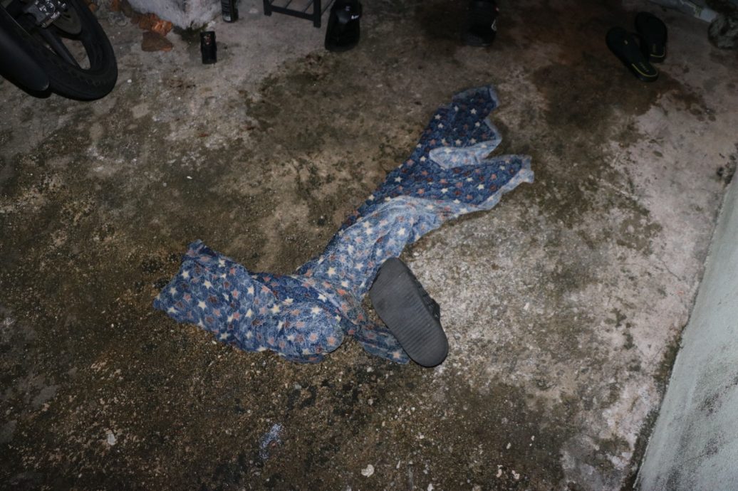 亚沙再也花园惊传血案，疑意见不合　男子被室友砍伤颈部