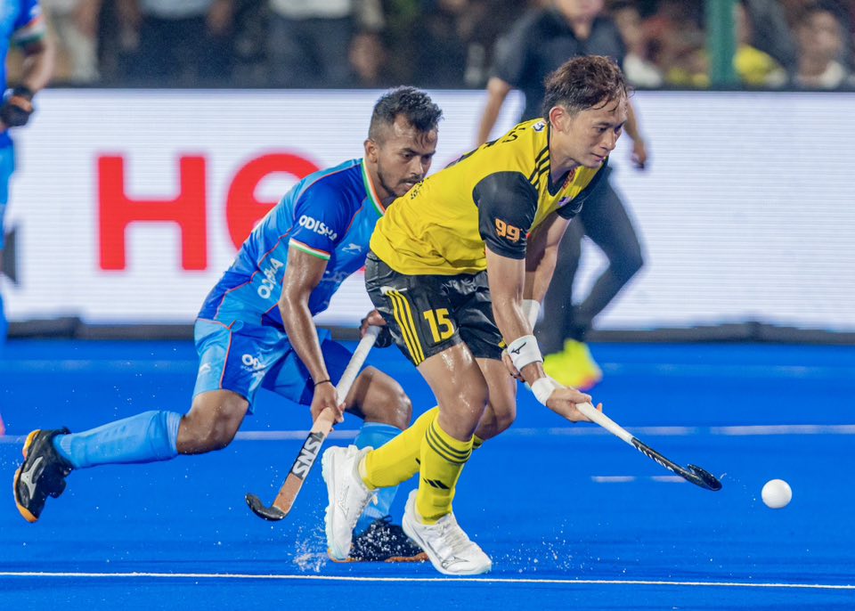 亚洲杯男钩“超级四强”| 1比4惨败东道主印度  大马晋决赛希望受挫