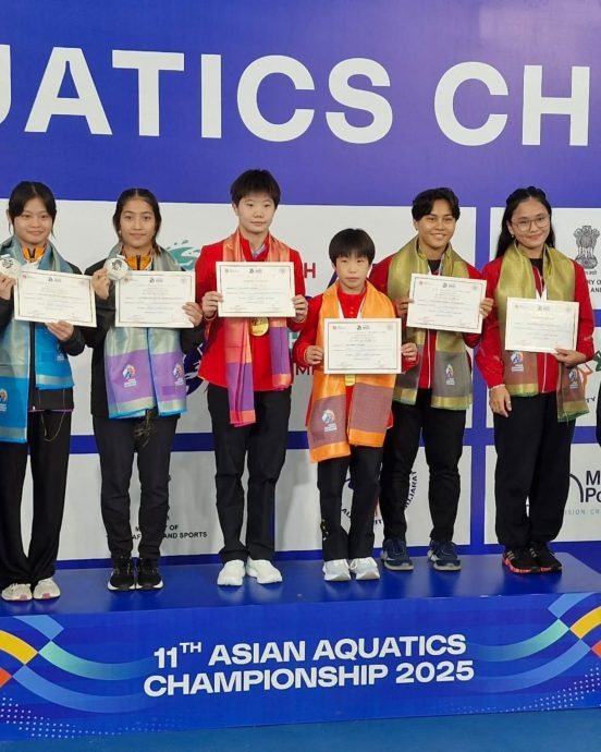 亚洲水上运动锦标赛| 国家泳队“开斋”  大马水军添2银1铜