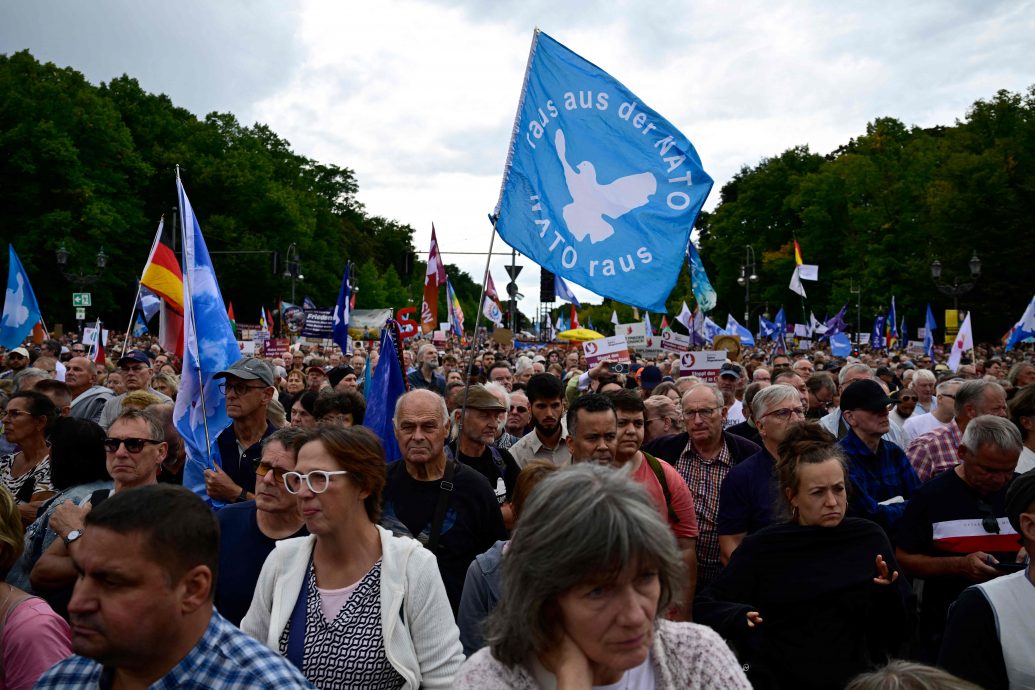 以哈战火未歇　柏林万多人参加挺巴勒斯坦集会