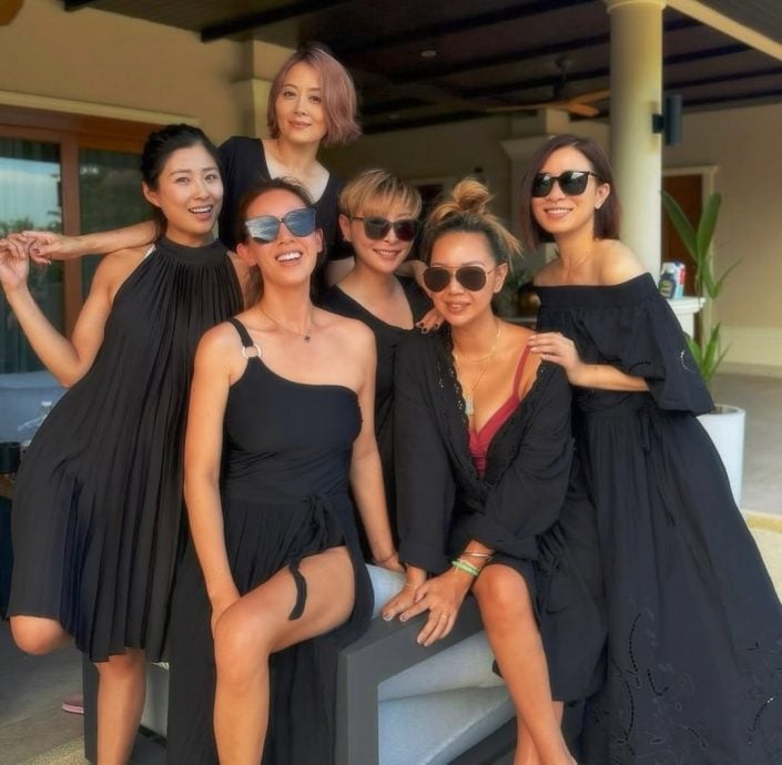 传与文颂娴闹翻 佘诗曼自嘲：真的快要不和了