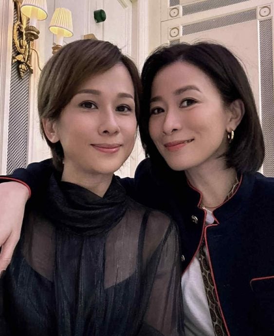 传与文颂娴闹翻 佘诗曼自嘲：真的快要不和了