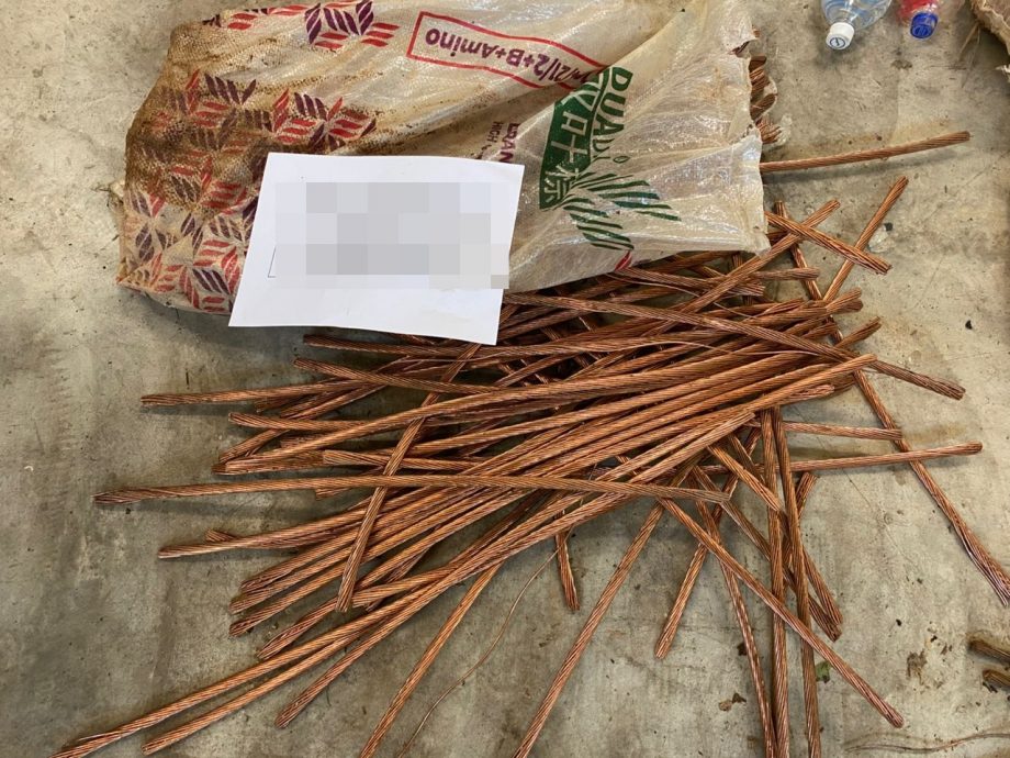 全:已签发/疑涉嫌偷盗东海岸铁路计划的电缆,两名有前科的嫌犯遭警方逮捕