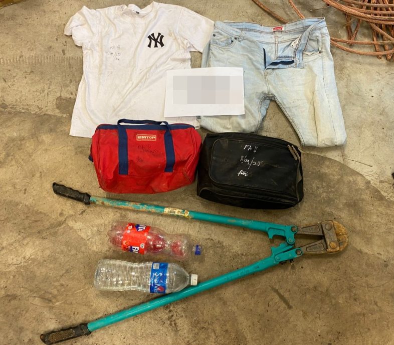 全:已签发/疑涉嫌偷盗东海岸铁路计划的电缆,两名有前科的嫌犯遭警方逮捕