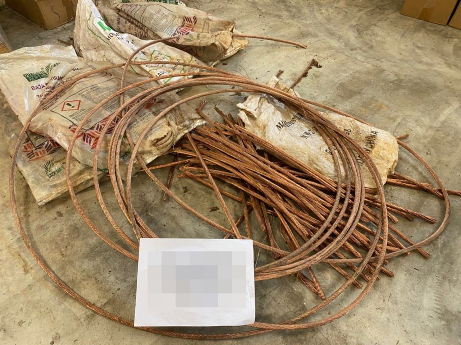 全:已签发/疑涉嫌偷盗东海岸铁路计划的电缆,两名有前科的嫌犯遭警方逮捕