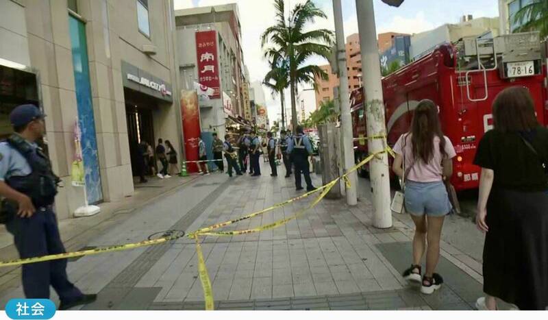 冲绳闹区饭店惊传持刀砍人 男子心肺停止、嫌犯被捕
