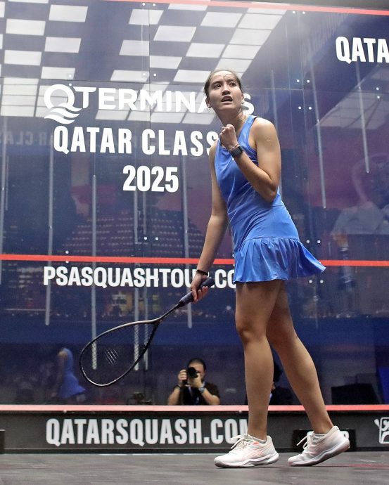 卡塔尔壁球经典赛  茜娃携手艾拉闯女单8强