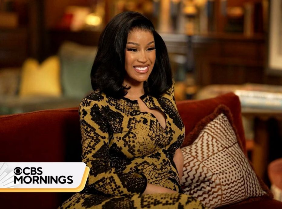 卡蒂碧宣布怀四胎 被调侃“和蕾哈娜比赛生娃？”