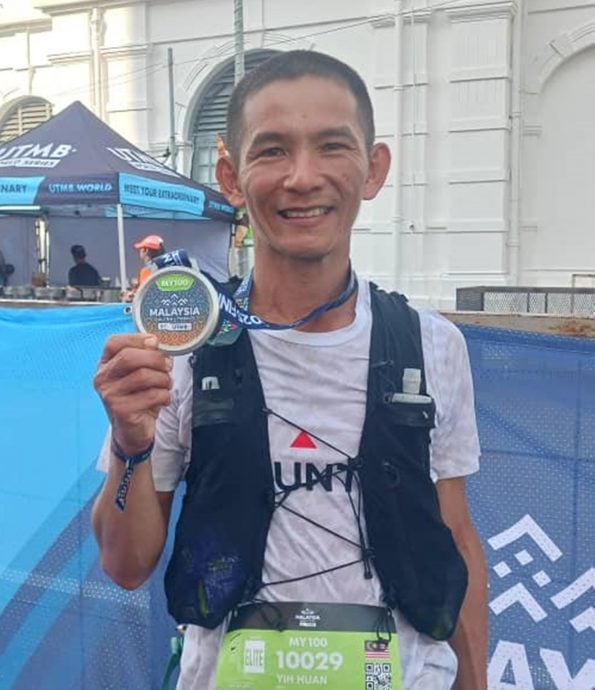 参加耐力赛100公里大马好手蔡毅煌夺第4名实现突破