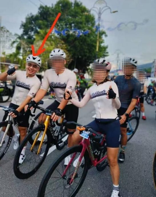 吉打王室哀悼年轻华裔脚车赛者遇意外离世