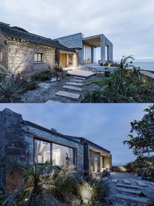 吴彦祖冯德伦携手打造民宿 遭台风肆虐成废墟