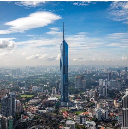 国家地标还是企业总部？ 默迪卡118挂Maybank标志惹议