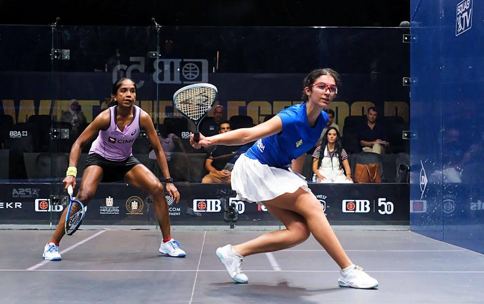 埃及壁球公开赛|不敌埃及超新星阿米娜 茜娃止步8强