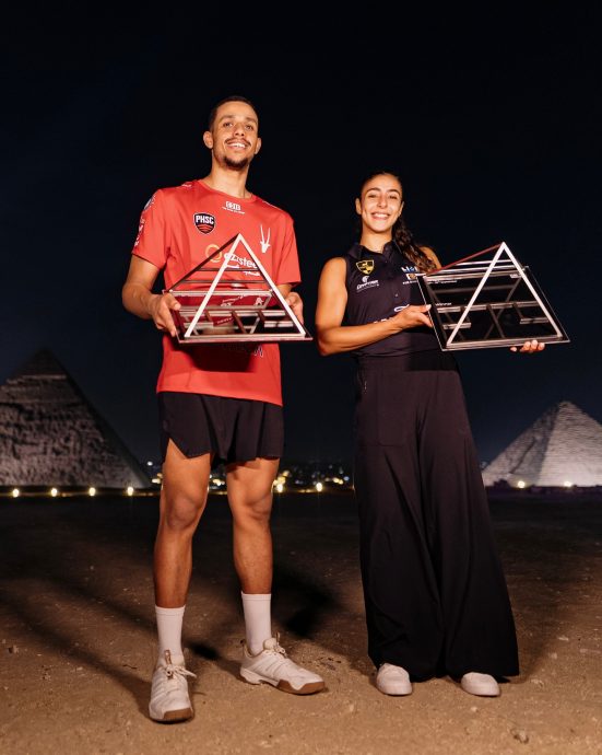 埃及壁球公开赛|壁球王国主场揽双冠  莫斯塔法称王（哈尼雅封后）