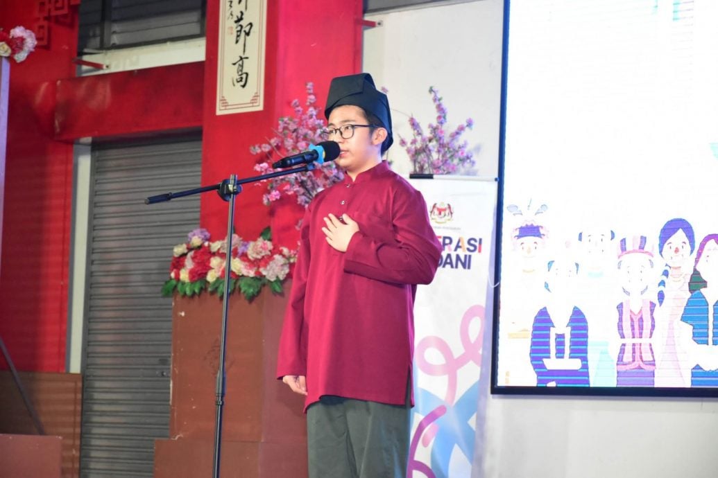 培南华中国庆月活动 拼图游戏展现爱国情