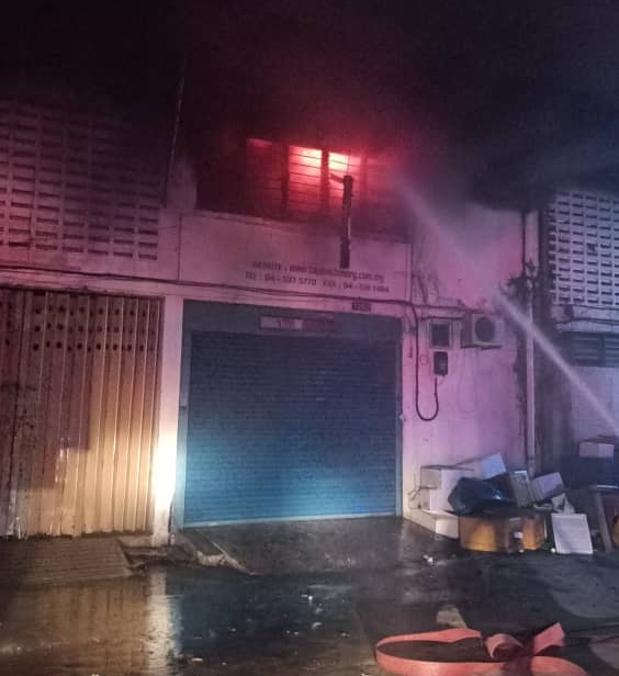 (大北马)店屋火灾    楼上70%被毁幸无伤亡